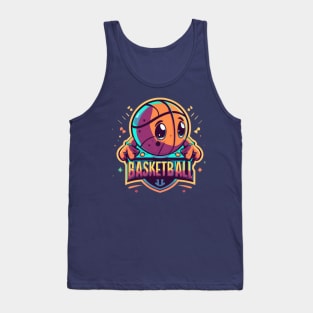 cute basketball Tank Top